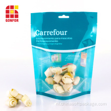 Carrefour hondentas met helder venster